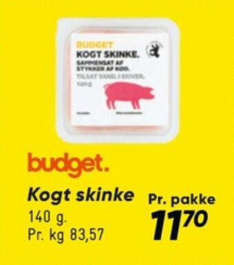 Bilka Budget skinke tilbud