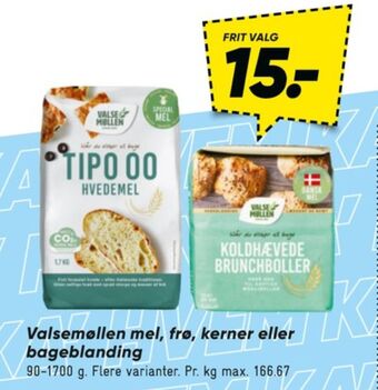 Bilka Valsemøllen tipo 00 hvedemel tilbud