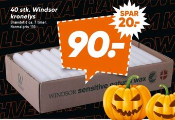 Bilka Windsor kronelys tilbud