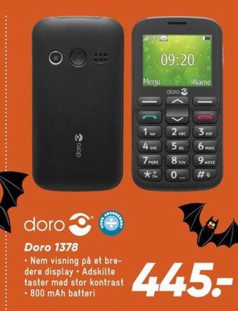 Bilka 1378 mobiltelefon tilbud