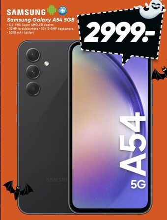 Bilka Galaxy a54 mobiltelefon tilbud