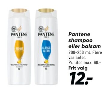 Bilka Pantene pro-v shampoo tilbud