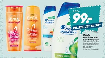 Bilka Elvital shampoo tilbud