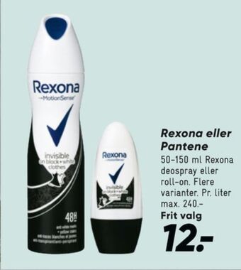 Bilka Rexona deospray tilbud