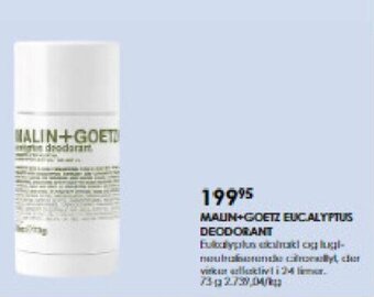 Matas MAUN+GOETZ EUCALYPTUS DEODORANT tilbud