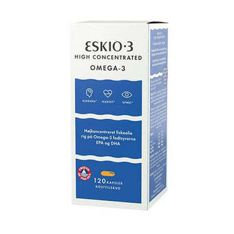 Eskio-3 - high concentrated omega 3 - 120 kap