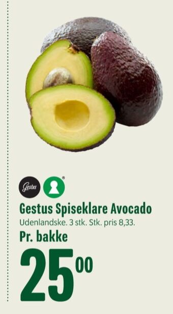 Min Købmand Gestus avocado tilbud
