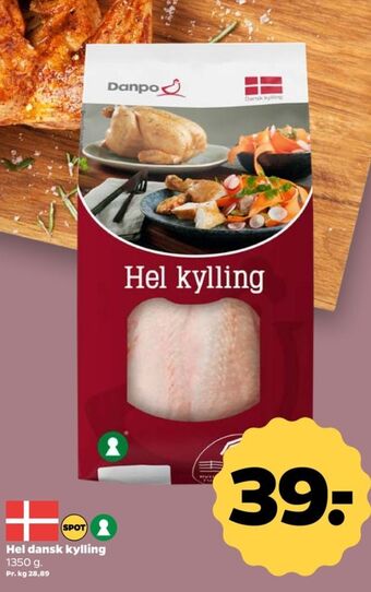 Netto Danpo kylling tilbud