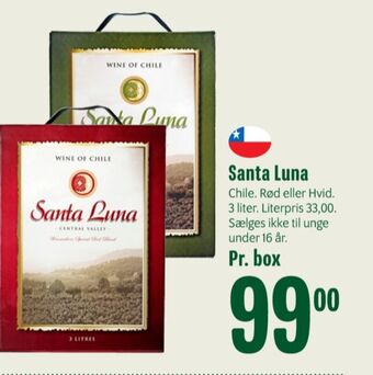 Min Købmand Ukendt chilensk rødvin tilbud