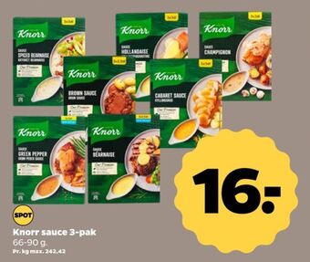 Netto Knorr sauce pulver tilbud