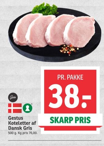 SPAR Gestus grisekoteletter tilbud