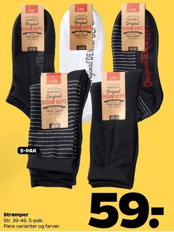Netto Denim dept. strømper tilbud