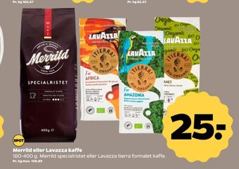 Netto Specialristet kaffe formalet tilbud
