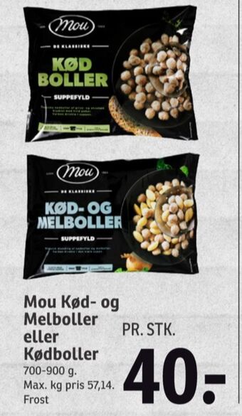 Mou kødboller