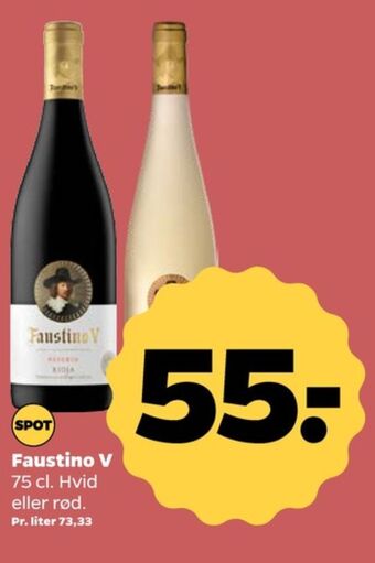 Netto Ukendt spansk rødvin tilbud