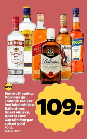 Netto Smirnoff vodka tilbud