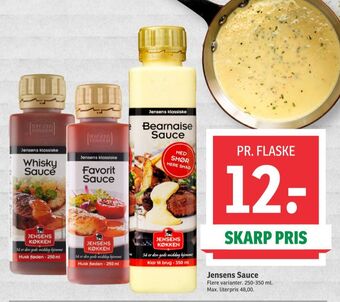 Jensens køkken sauce flydende