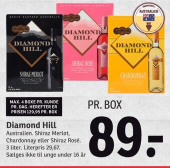 SPAR Ukendt australsk rødvin tilbud