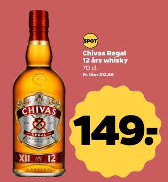 Netto 12 yo whisky tilbud