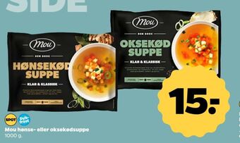 Netto Klar & klassisk hønsekødssuppe tilbud