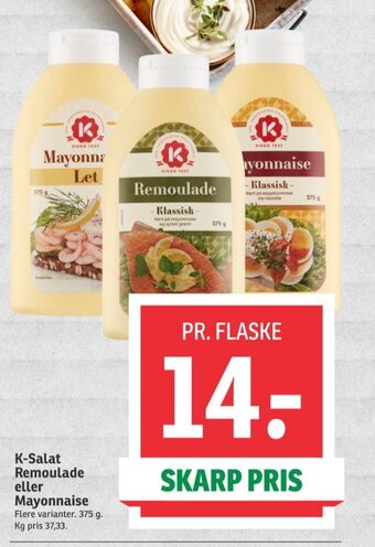 SPAR K-salat remoulade tilbud