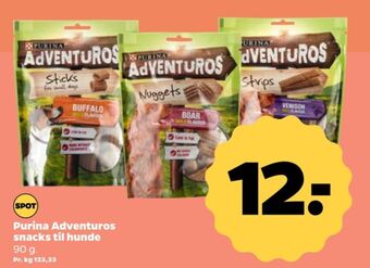 Netto Adventuros hundesnacks tilbud
