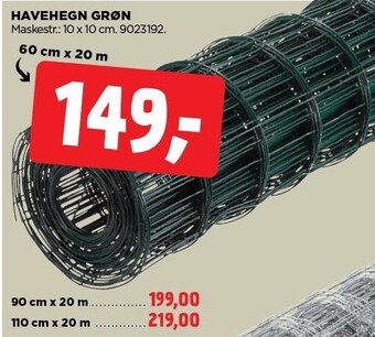 Havehegn grøn