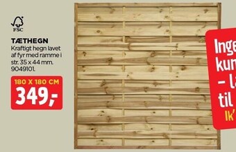 jem & fix Fsc tæthegn tilbud