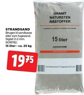 jem & fix Strandsand tilbud