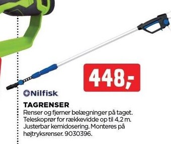 jem & fix Nilfisk tagrenser tilbud