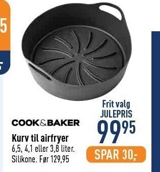 Imerco Cook & baker kurv til airfryer tilbud