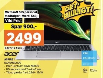 Power Acer aspire 1 tilbud