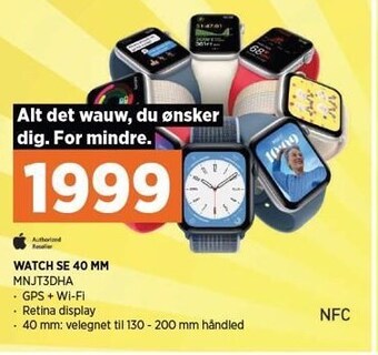 Power Apple watch se 40 mm tilbud