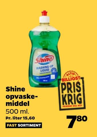 Shine opvaskemiddel