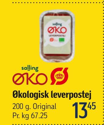 Føtex Økologisk leverpostej tilbud