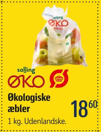 Føtex Økologiske æbler tilbud