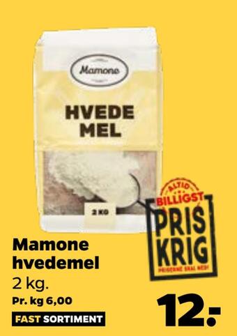 Netto Mamone hvedemel tilbud