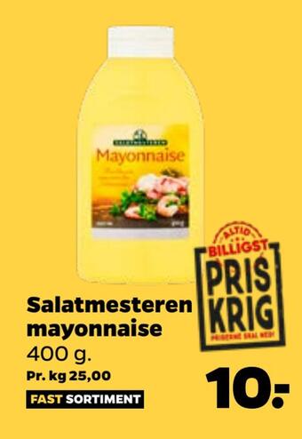 Netto Salatmesteren mayonnaise tilbud