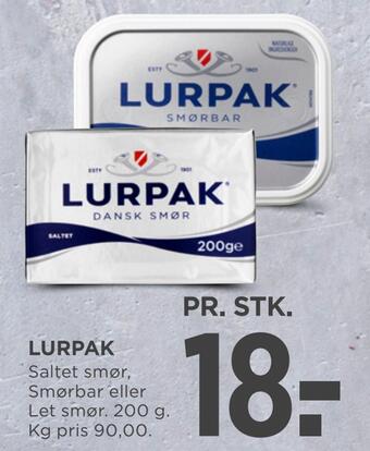 MENY Lurpak tilbud