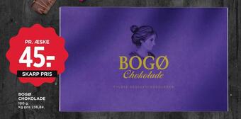 MENY Bogø chokolade tilbud
