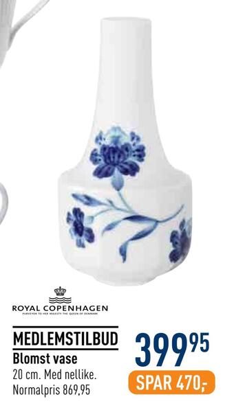 Imerco Blomst vase tilbud
