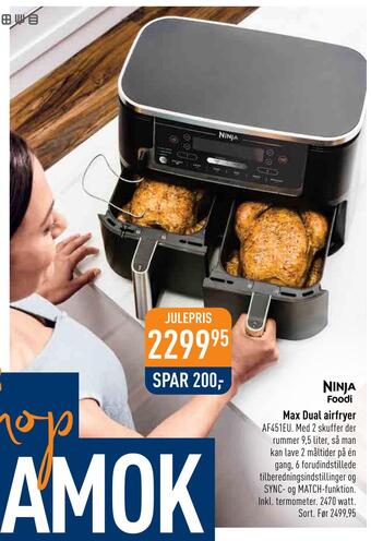 Imerco Max dual airfryer tilbud