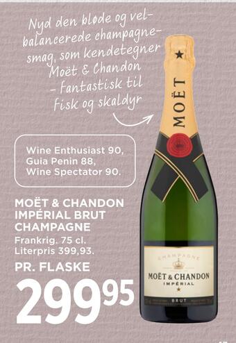 MENY Moët & chandon impérial brut champagne tilbud