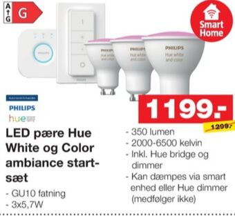Hue led pære