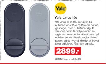 Bauhaus Yale lås tilbud