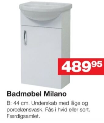 Bauhaus Ukendt badmøbel tilbud