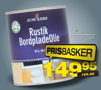 Bauhaus Junckers træolie tilbud