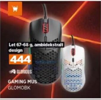 Power Glorious mus tilbud