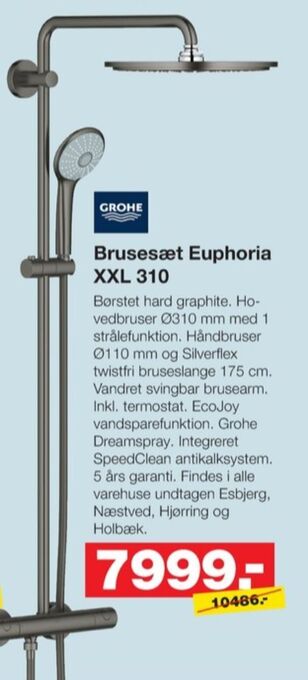 Ukendt brusestangsæt