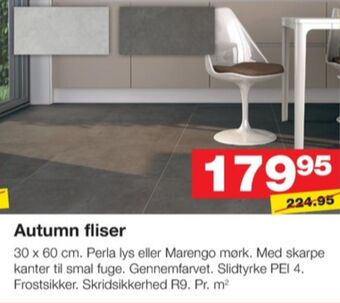 Bauhaus Ukendt gulvflise tilbud
